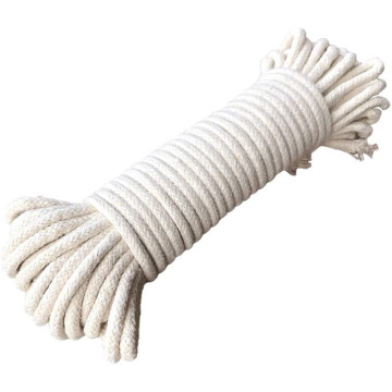 10mm Braided Pure Natural Macrame Cord Cotton Rope